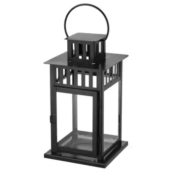 Фонарь, черный, 28 см, BORRBY IKEA