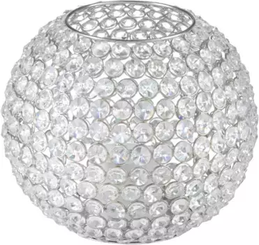 Фонарь для дома "хрусталь" Home affaire 18 см, цвет silberfarben