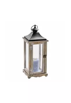 Фонарь Ethan античный белый/серый Loberon, antikwei/ grau