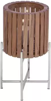 Фонарь Финк "БЕРКЛЕЙ" из дерева акации Fink 60,00 см, коричневый