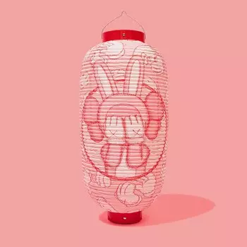 Фонарь Kaws Accomplice, розовый