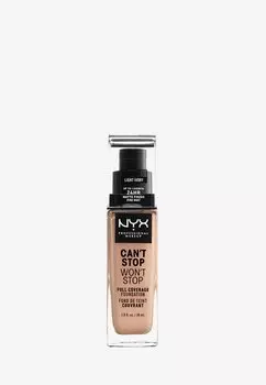 Фонд Can'T Stop Won'T Stop 24H Foundation Nyx Professional Makeup, цвет 4 light ivory