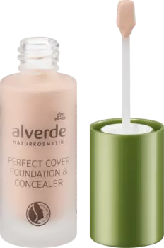 Фонд Консилер Perfect Cover 10 Ванильный 200мл alverde NATURKOSMETIK