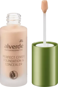 Фонд Консилер Perfect Cover 40 Карамель 200мл alverde NATURKOSMETIK