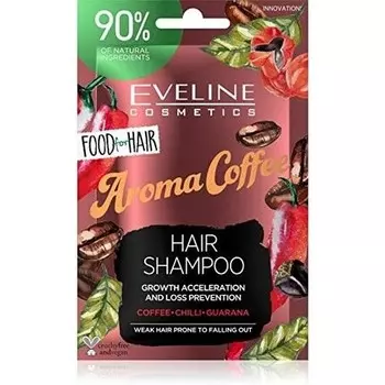 Food For Hair Aroma Кофейный шампунь 20мл, Eveline Cosmetics