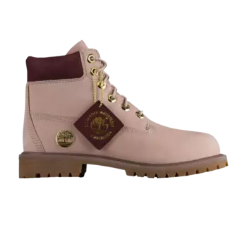 Foot Locker x NAS x 6-дюймовые ботинки премиум-класса Junior Timberland, розовый