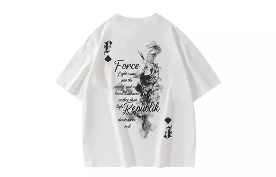 FORCEREPUBLIK Футболка унисекс, Бежевый