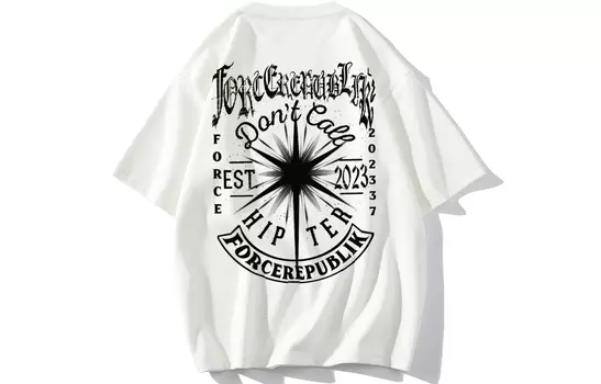 FORCEREPUBLIK Футболка унисекс, Черный