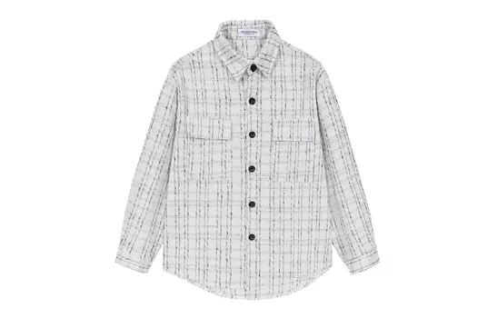 FORCEREPUBLIK Рубашка унисекс, Белый