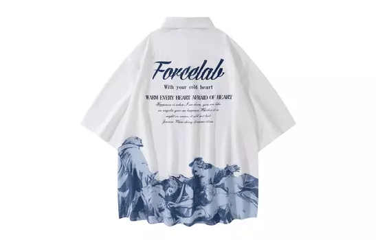 FORCEREPUBLIK Рубашка унисекс, Серый