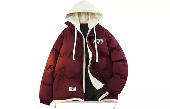 FORCEREPUBLIK Стеганая куртка унисекс, Коричневый (обновленный)