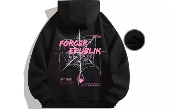 FORCEREPUBLIK Толстовка унисекс, Черный (обычная версия)