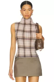 Ford верхняя часть Lioness, tan plaid