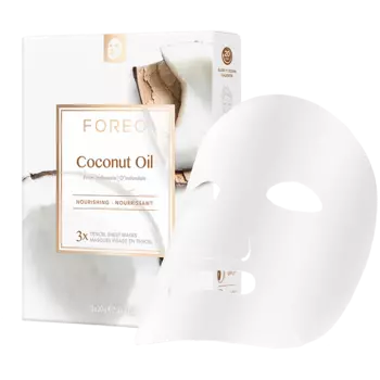 Foreo Farm Coconut Oil маска для лица, 3x6 мл/1 упаковка