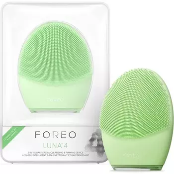 FOREO LUNA 4 Щетка для очищения лица Укрепляющий массажер для лица против старения улучшает впитывание средств по уходу за кожей Комбинированная кожа