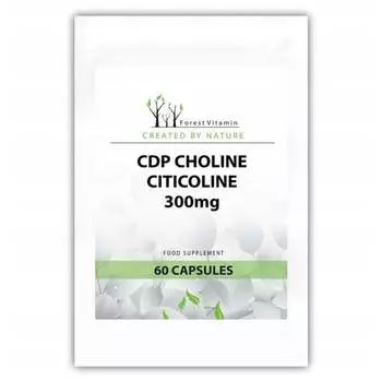 Forest Vitamin, Cdp Холин Цитиколин 300 мг 60 капсул