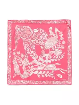 Форет шарф 50 Longchamp, розовый