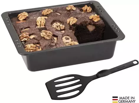 Форма для выпечки CHG "Эмаль" (набор, 2 шт.), включая лопатку, Производство Германия 23х7х28,5 см, черный