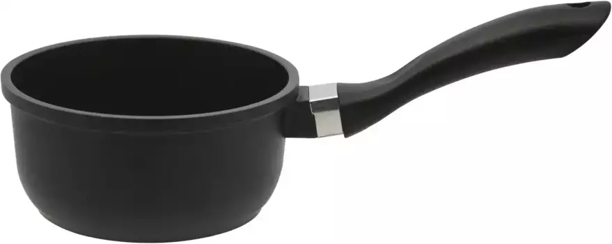 Форма для запекания Elo Basic "Черная", литой алюминий, (1 шт.), индукционное дно с перфорацией, 16 см Elo - Basic 1 л + 16 см + высота 8,0 см, черный