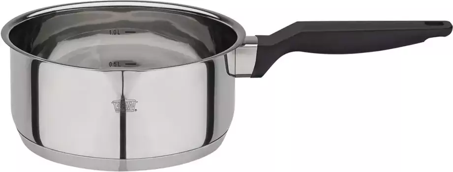 Форма для запекания GSW "Como", нержавеющая сталь 18/8, (1 шт.), индукционная 1,4 л + 16 см + высота 7,5 см, цвет edelstahlfarben