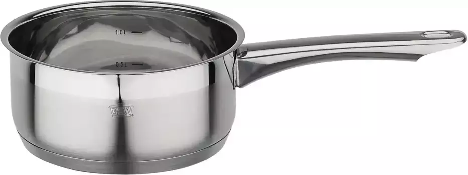 Форма для запекания GSW "Fogo", нержавеющая сталь 18/8, (1 шт.), индукционная 1,4 л + 16 см + высота 7,5 см, цвет edelstahlfarben