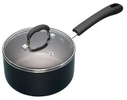 Форма для запекания KitchenCraft MasterClass с антипригарным покрытием, эмалированный алюминий, 18 см, сталь, черный Kitchen Craft