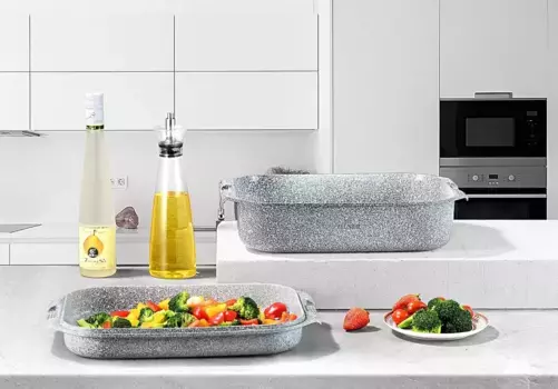 Форма для запекания Klnberg, серый