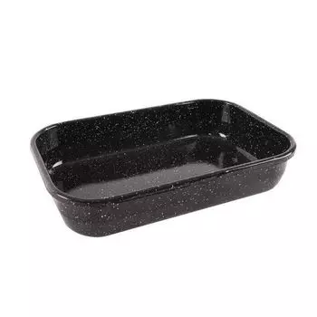 Форма для запекания Орион, противень, эмалированная форма для выпечки с высокими бортиками 38х24,5х7 Orion