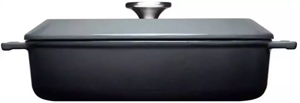 Форма для запекания WOLL "Iron", чугун, (1 шт.), 28 см, индукция 3,7 л + 28 см + высота 7 см, серый