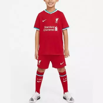 Форма Nike FC Liverpool Breathe Kit, красный/белый/голубой