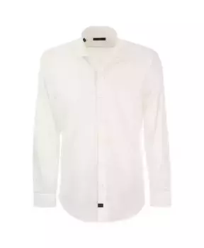 Формальная рубашка Fay, белый