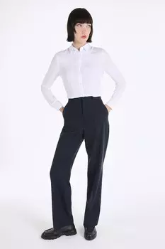 Формальные брюки с широкими штанинами Colin'S, черный