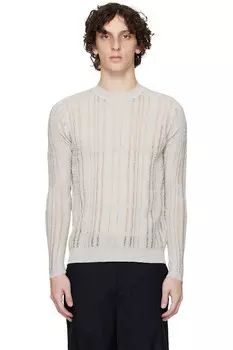 Формальный свитер Our Legacy, серый