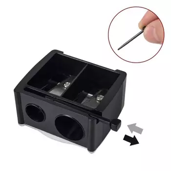 ForMe, двойная точилка для карандашей, черная