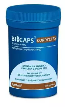 Formeds, Bicaps Экстракт кордицепса 1060 мг 60 капсул