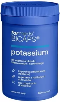 ForMeds, Bicaps Potassium Muscles Nervous System, Биологически активная добавка, 60 капсул Inna Marka