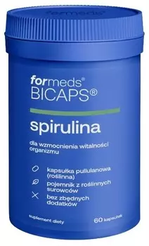 ForMeds, BICAPS SPIRULINA, Биологически активная добавка, 60 капсул Inna Marka