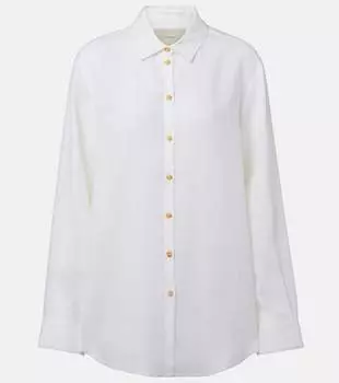 Форментера льняная рубашка Asceno, белый