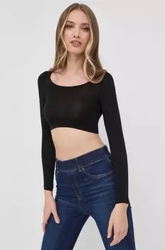 Формирование с длинными рукавами Spanx, черный