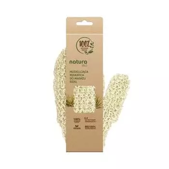 Формирующая массажная перчатка из сизаля, 1 шт. Nature Eco, NATURA ECO