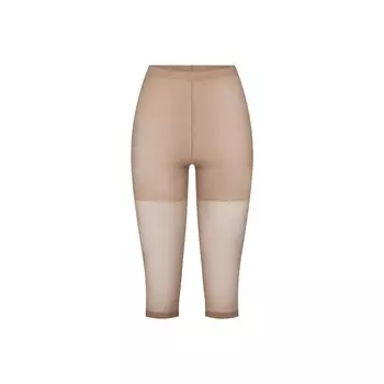 Формирующие колготки капри SKIMS, цвет clay