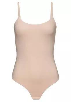 Формирующий боди LASCANA, бежевый