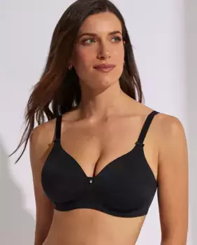 Формирующий бюстгальтер без косточек Selmark, черный