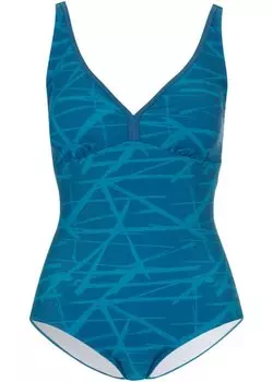 Формирующий купальник из переработанного полиамида для легкого моделирования фигуры Bpc Selection, синий