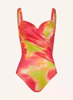 Формирующий купальник pink aqua Charmline, зеленый