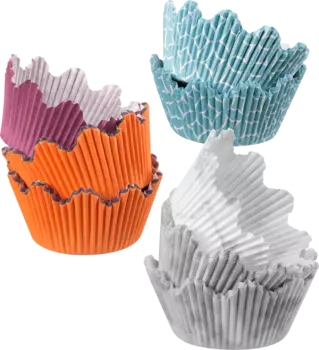 Формочки для маффинов-коронки 40 шт. Profissimo