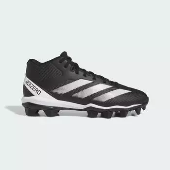 Формованные футбольные бутсы Adizero Impact.2 Adidas, цвет Core Black/Cloud White/Core Black