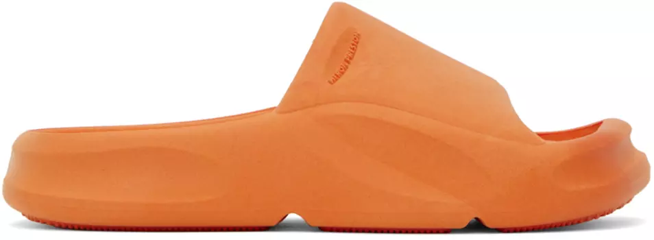 формованные шлепанцы Orange Eco Heron Preston