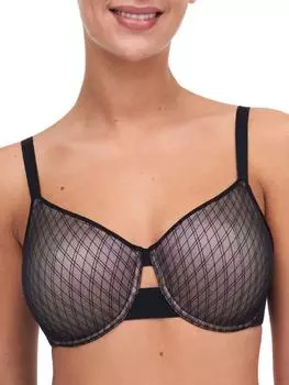 Формованный бюстгальтер Smooth Lines с очень плотным покрытием Chantelle, черный