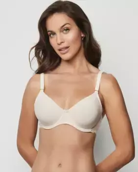 Формованный утягивающий бюстгальтер с косточками и без поролона Selmark, цвет Maquillaje